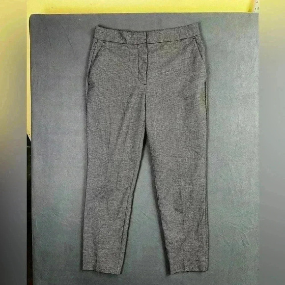 Zara Dress Slacks Trouser Pants Womens 6 Black White Business Casual soft 0674 - Picture 1 of 9